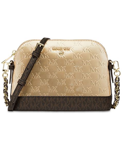 michael michael kors jet set charm dome clear crossbody|Michael Kors small dome crossbody.